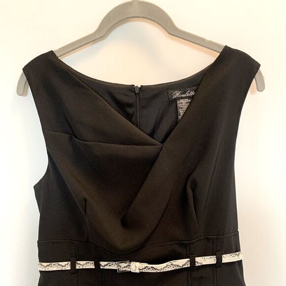 Roulette size 14 beautiful dress with belt - Picture 2 of 4